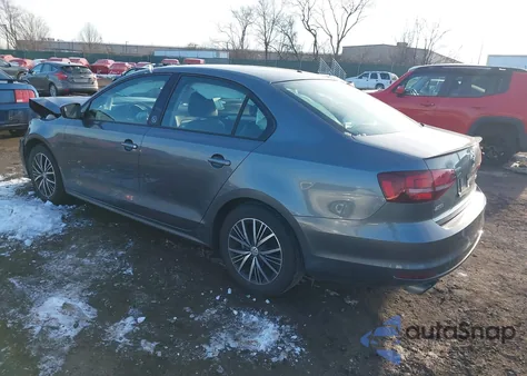 2018 Volkswagen Jetta 1.4T Se/1.4T Wolfsburg Edition from USA, damaged, VIN 3VWB67AJ5JM214565